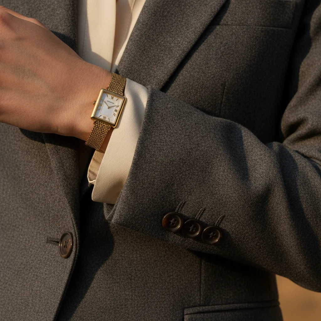 Tailored sleeve cuff