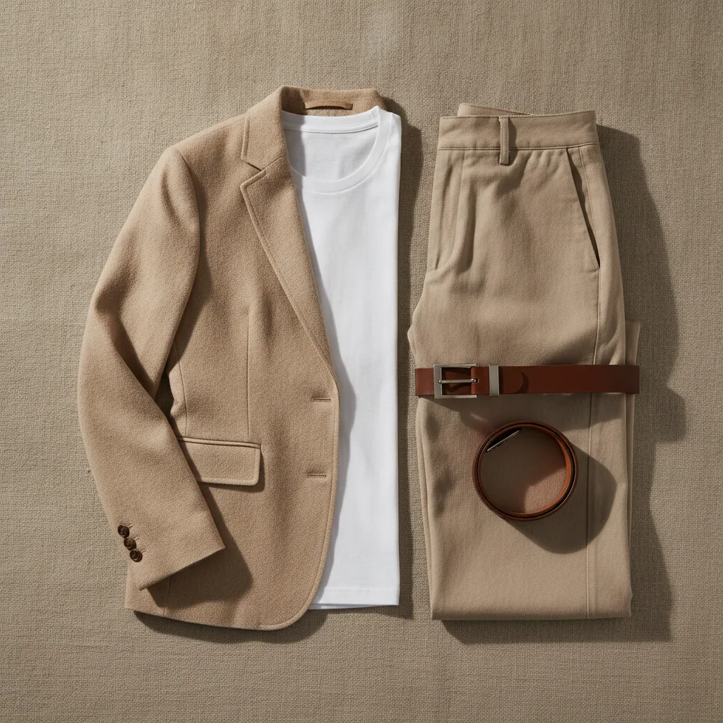 Clean minimal blazer look
